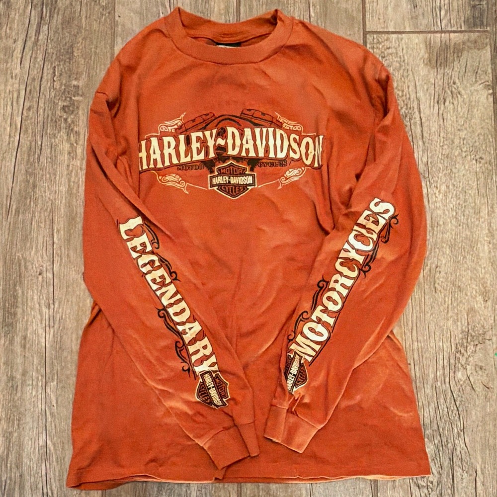 Harley Davidson Superstition Apache Junction AZ Long Sleeve Shirt Large 2010
